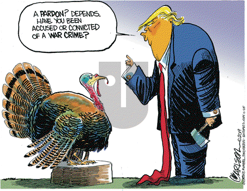 Stuart Carlson - Monday November 25, 2019 Comic Strip