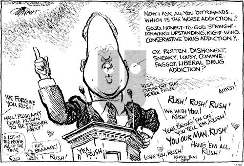 Pat Oliphant on Thursday November 20, 2003 Comic Strip