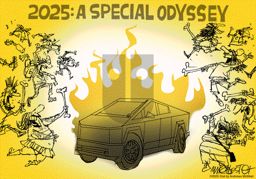 Mike Lester on Tuesday April 1, 2025 Comic Strip