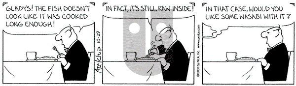 The Born Loser on Wednesday October 29, 2003 Comic Strip