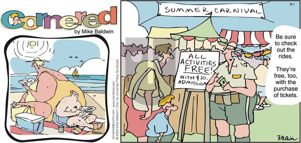 Cornered on Sunday August 1, 2004 Comic Strip