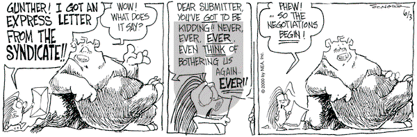 The Grizzwells - Saturday June 3, 2000 Comic Strip