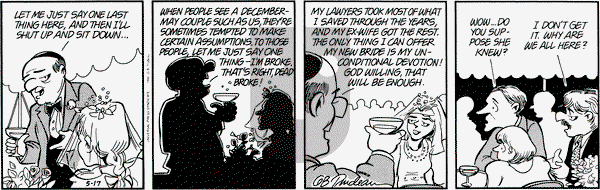 Doonesbury on Thursday May 17, 1990 Comic Strip