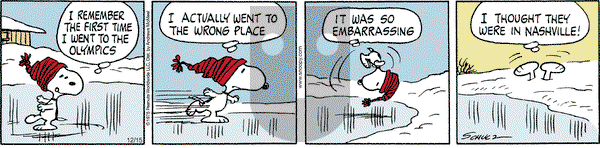 Peanuts - Thursday December 15, 2022 Comic Strip