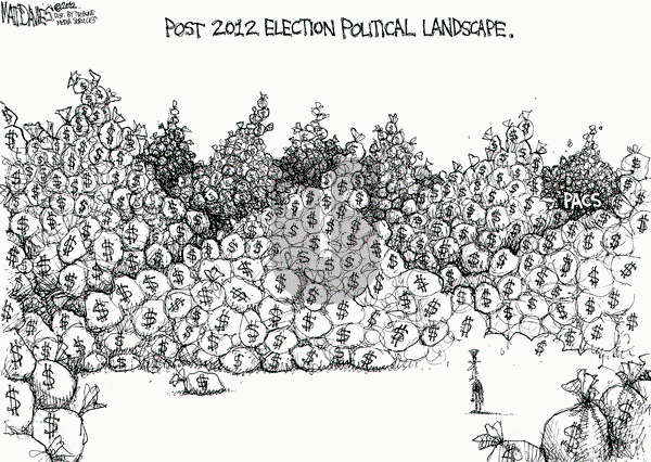 Matt Davies - Thursday November 8, 2012 Comic Strip