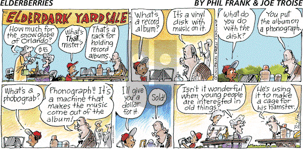 The Elderberries on Sunday January 16, 2005 Comic Strip