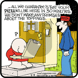 Ziggy - Wednesday August 8, 2001 Comic Strip