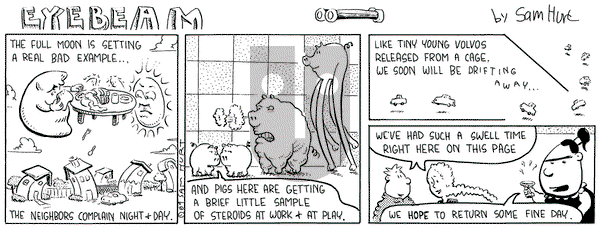 Eyebeam Classic on Thursday May 22, 2025 Comic Strip