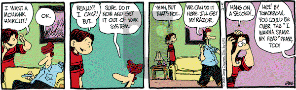 The Buckets on Saturday April 17, 2010 Comic Strip