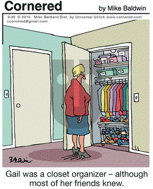 Cornered on Friday September 30, 2016 Comic Strip