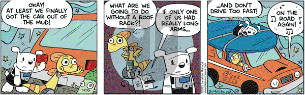 Bleeker: The Rechargeable Dog on Monday April 28, 2025 Comic Strip