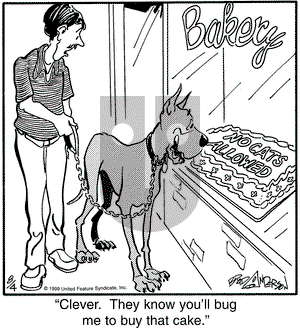 Marmaduke on Wednesday August 4, 1999 Comic Strip