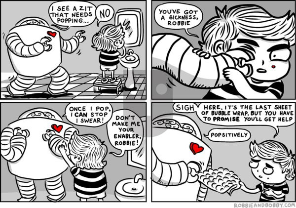 Robbie and Bobby on Tuesday October 14, 2025 Comic Strip