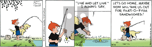 Red and Rover on Friday August 18, 2017 Comic Strip