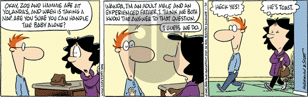 Baby Blues - Monday January 20, 2003 Comic Strip