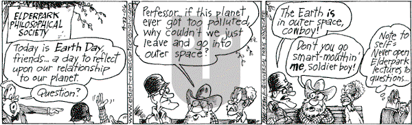 The Elderberries on Saturday April 22, 2006 Comic Strip