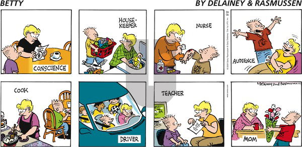 Betty - Sunday May 11, 2008 Comic Strip