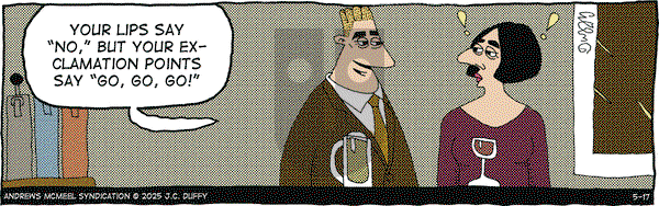The Fusco Brothers on Saturday May 17, 2025 Comic Strip