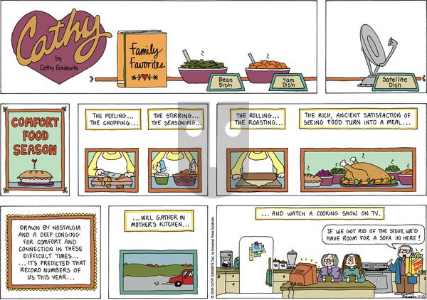 Cathy Classics on Sunday November 15, 2009 Comic Strip