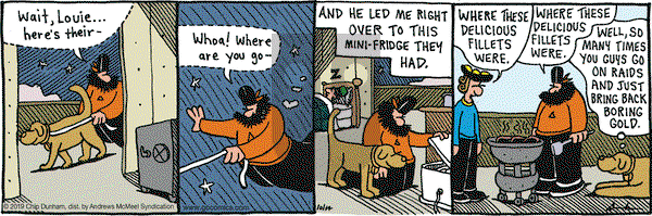 Overboard on Monday October 14, 2019 Comic Strip