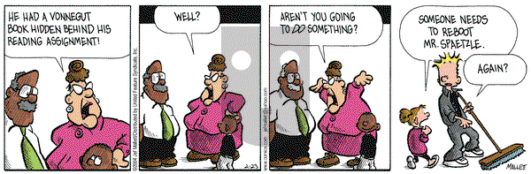 Frazz on Monday February 23, 2004 Comic Strip