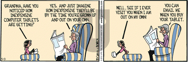 Grand Avenue on Tuesday May 8, 2012 Comic Strip