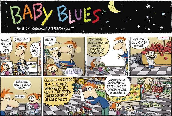 Baby Blues on Sunday April 10, 2011 Comic Strip