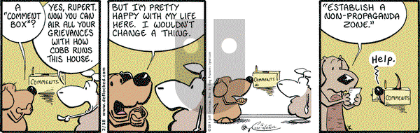 DeFlocked on Tuesday February 18, 2014 Comic Strip