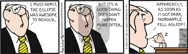 The Born Loser on Monday April 8, 2024 Comic Strip