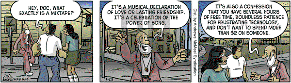 Alley Oop - Wednesday January 23, 2019 Comic Strip