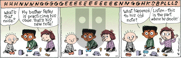 Cul de Sac on Thursday February 1, 2018 Comic Strip