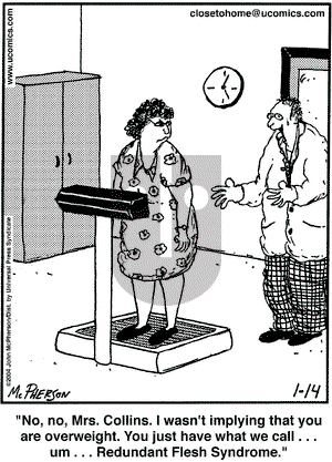 Close to Home on Wednesday January 14, 2004 Comic Strip