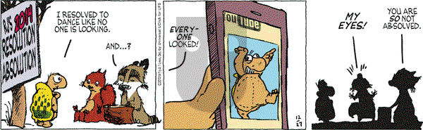 Over the Hedge on Friday December 27, 2013 Comic Strip
