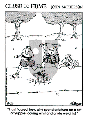 Close to Home on Friday August 26, 1994 Comic Strip