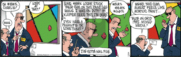 Monty on Tuesday May 13, 2014 Comic Strip