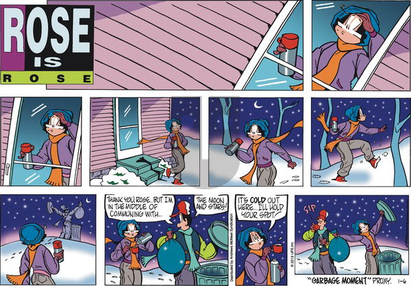 Rose is Rose on Sunday January 6, 2019 Comic Strip