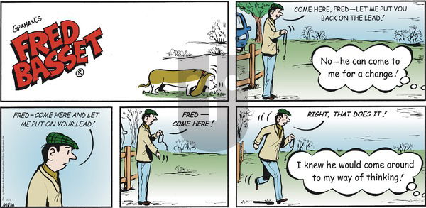 Fred Basset on Sunday January 31, 2021 Comic Strip