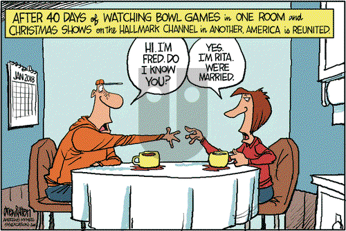 Win, Lose, Drew on Monday January 1, 2018 Comic Strip