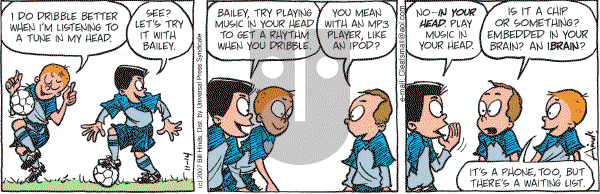 Cleats - Thursday October 23, 2025 Comic Strip