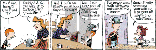 Cul de Sac on Monday August 24, 2015 Comic Strip