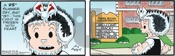 Nancy on Monday August 15, 2016 Comic Strip