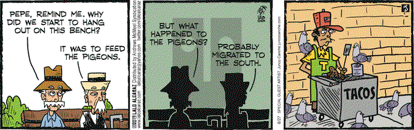 La Cucaracha on Tuesday August 27, 2019 Comic Strip