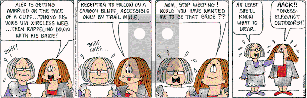 Cathy Classics on Wednesday August 22, 2001 Comic Strip