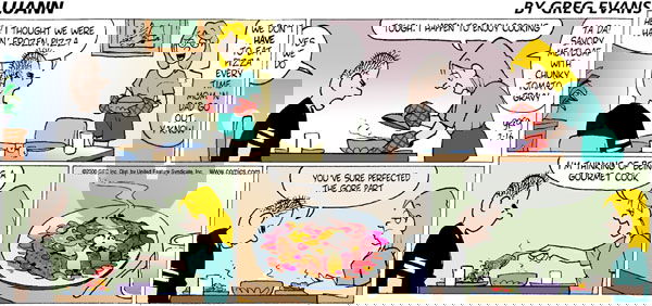 Luann on Sunday July 16, 2000 Comic Strip