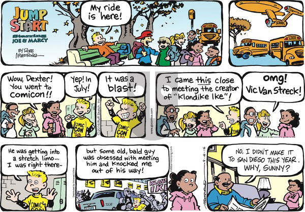 JumpStart on Sunday September 18, 2016 Comic Strip