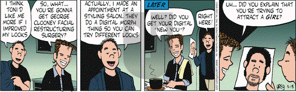 Luann on Thursday May 15, 2008 Comic Strip