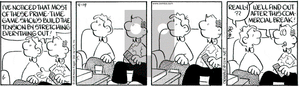 Drabble on Saturday April 19, 2008 Comic Strip