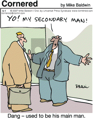 Cornered on Tuesday May 1, 2007 Comic Strip