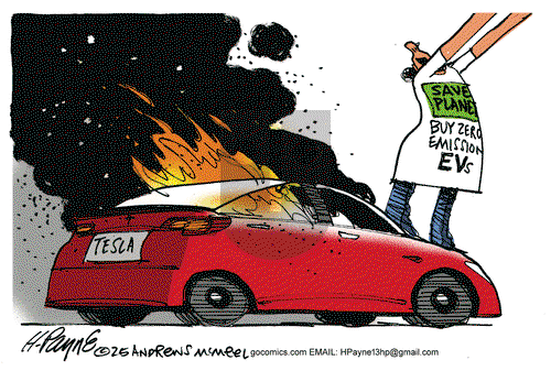 Henry Payne on Thursday March 20, 2025 Comic Strip