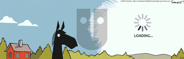Dark Side of the Horse on Thursday May 15, 2025 Comic Strip